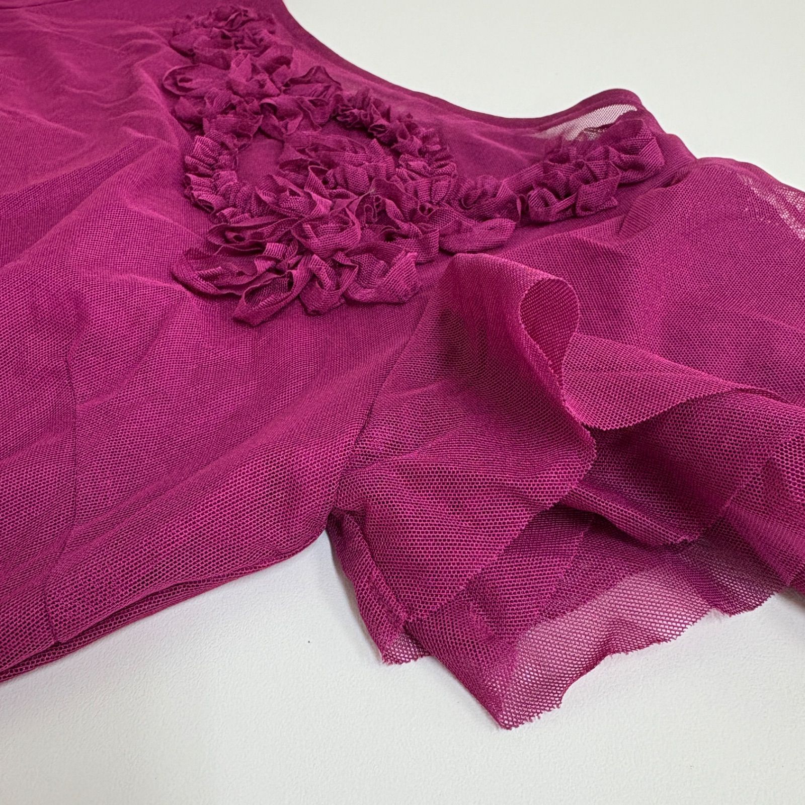 Chacott】社交ダンス ダンス衣装 セットアップ 紫 パープル 最新 シフォン