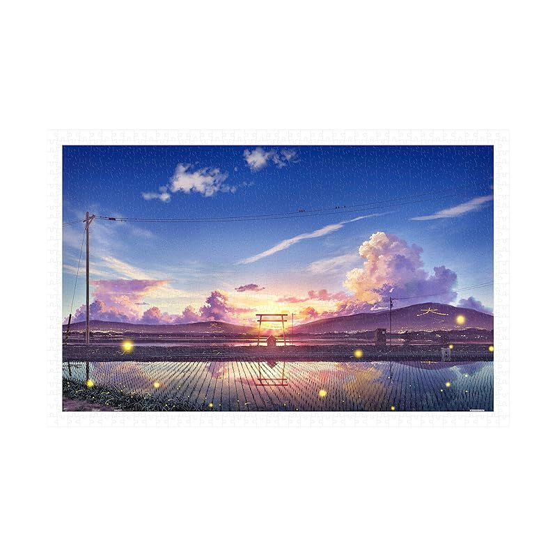 ピントー(Pintoo) 1000ピース プラ製ジグソーパズル【ペい＿新田の夕暮れ】(38X59cm)大人向け難しい 破片なし カチっとハマる[H2395] 1