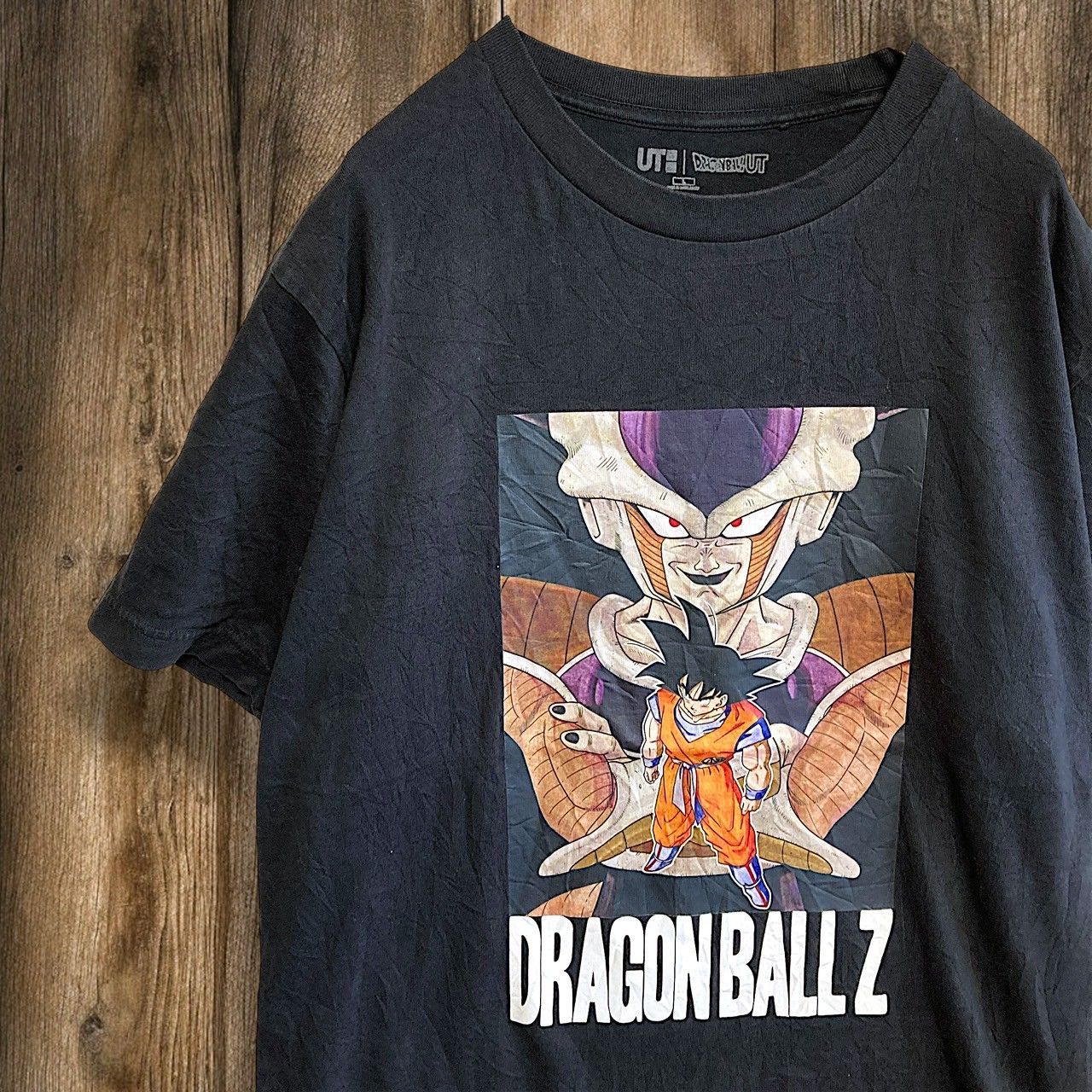 mm]BGGB アニメ Tシャツ 古着 黒 ドラゴンボールZ 孫悟空