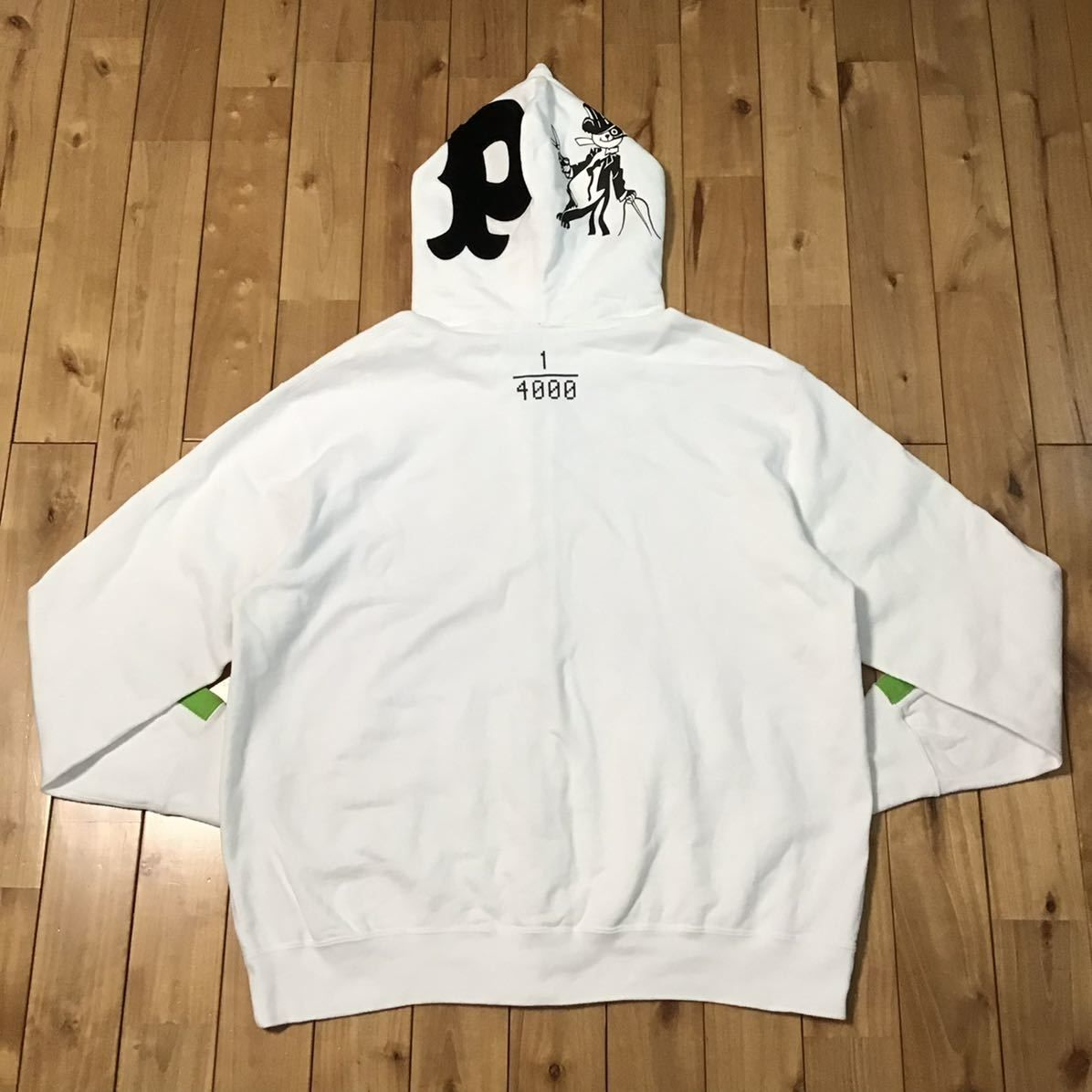 ★XL★ パンダ パーカー Panda full zip hoodie a bathing ape BAPE エイプ ベイプ アベイシングエイプ  NIGO