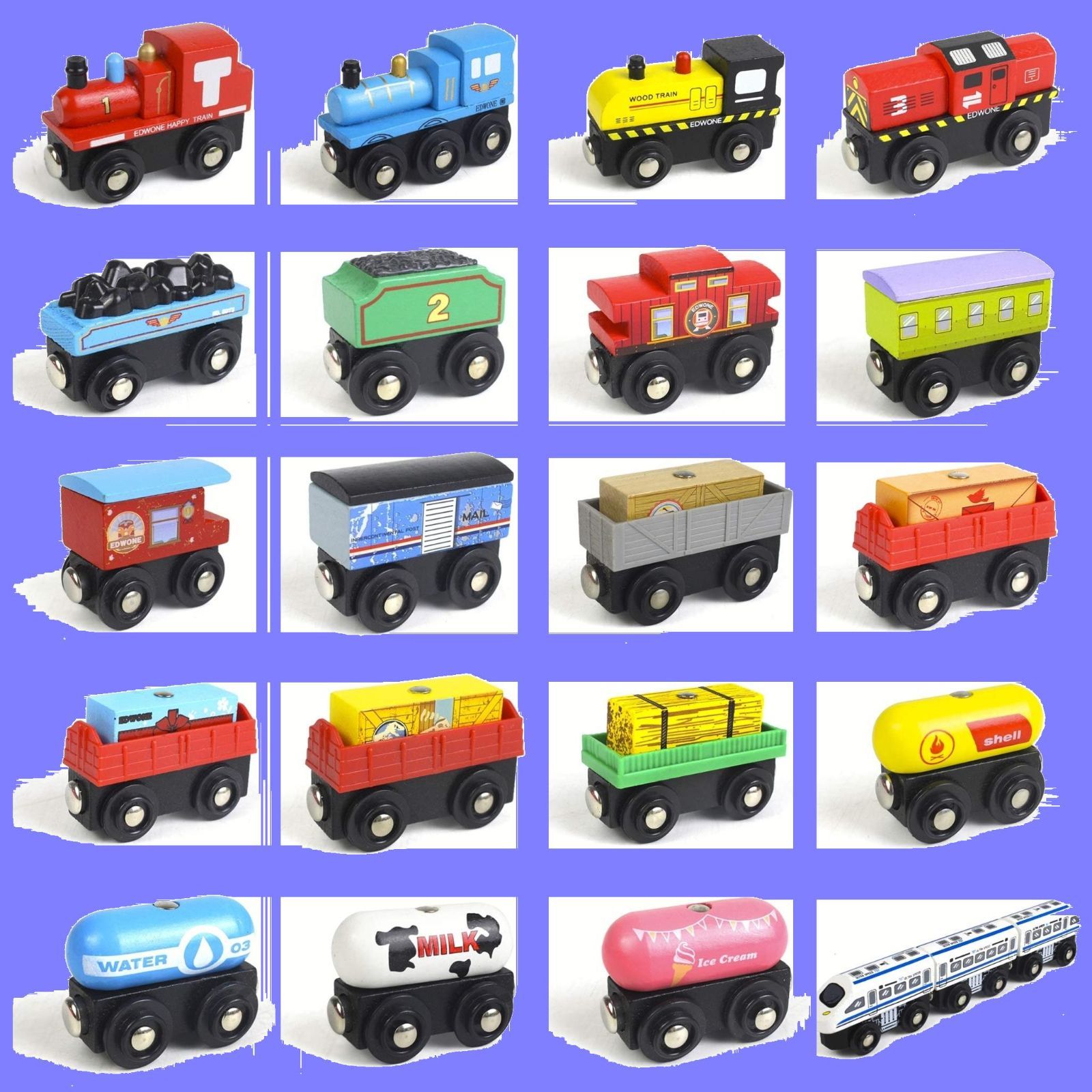 車両セット 木製レール 列車 貨車 セット おもちゃ 線路 ハペ ブリオ 