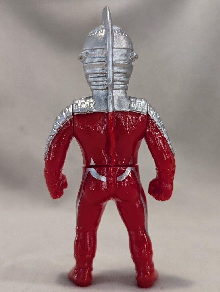 MAXTOY ミニソフビ怪獣倉庫シリーズ ウルトラセブン クリアレッドラメ