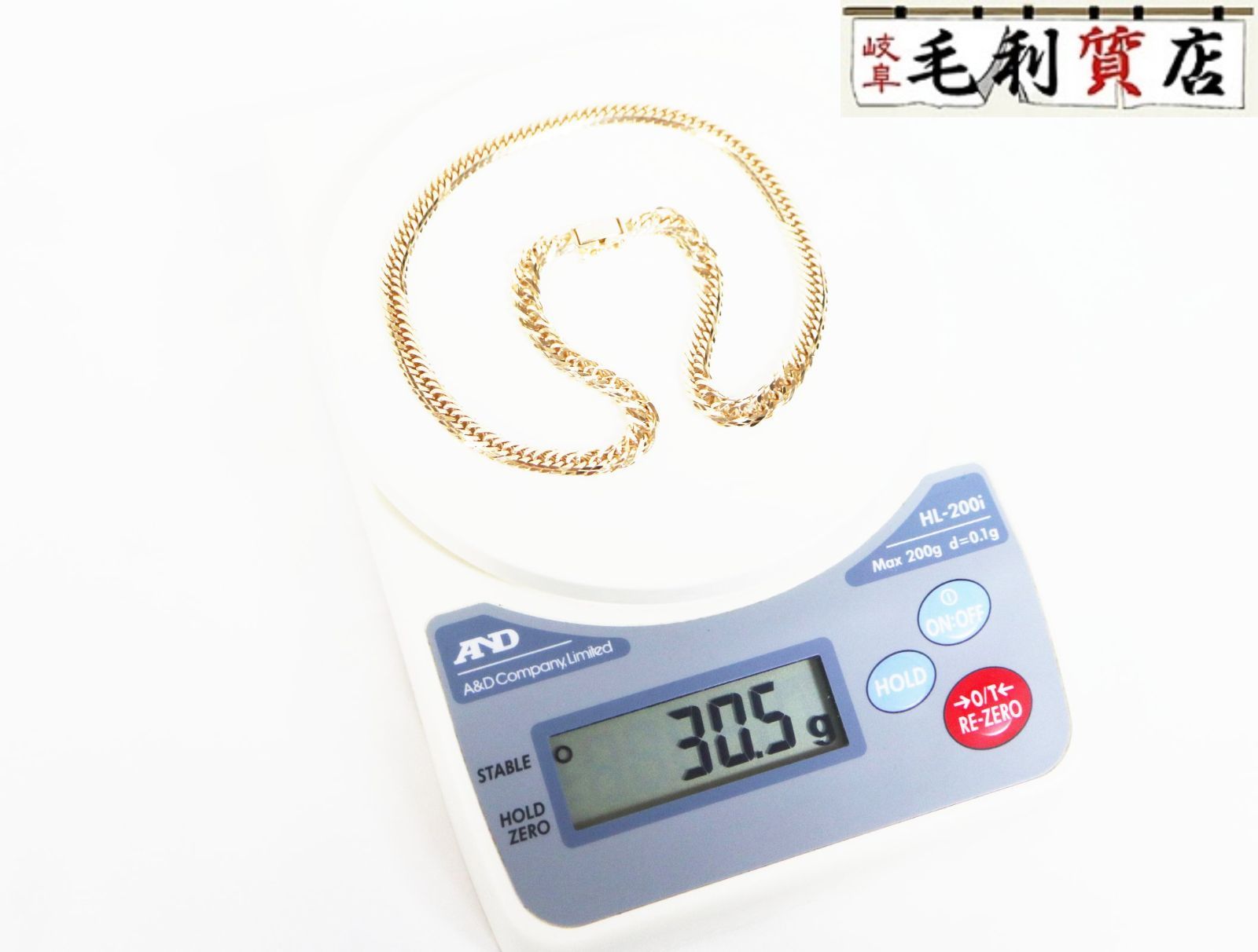 K18 キヘイ 喜平 ネックレス ミラーカット 30.5g Ｍカット 18金 イエローゴールド 750 YG 【中古】 ジュエリー