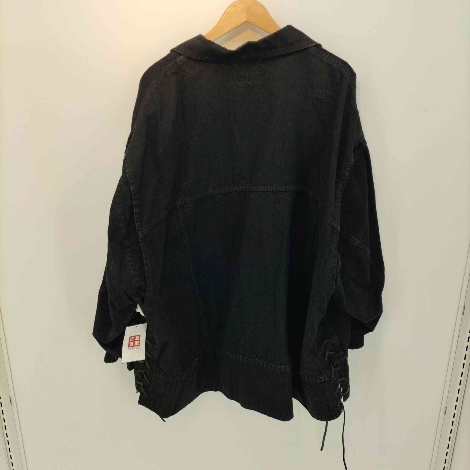 JieDa ジエダ デニムジャケット オーバーサイズ サイズ2 ダメージ加工 JieDa ジエダ ダメージ加工 デニムジャケット オーバーサイズ サイズ2