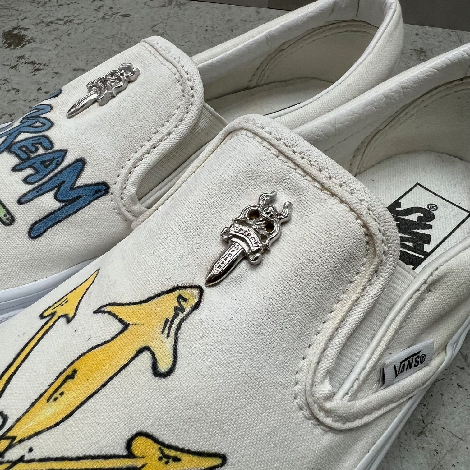CHROME HEARTS×VANS Slip On MATTY BOY スリッポン スニーカー CHROME HEARTS×VANS Slip On MATTY BOY スリッポン スニーカー