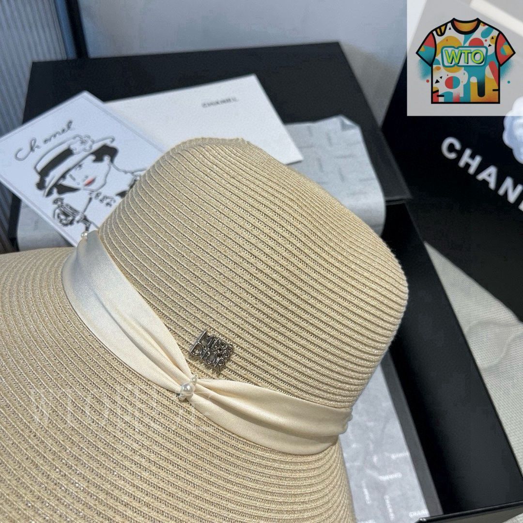 ストローバケットハット