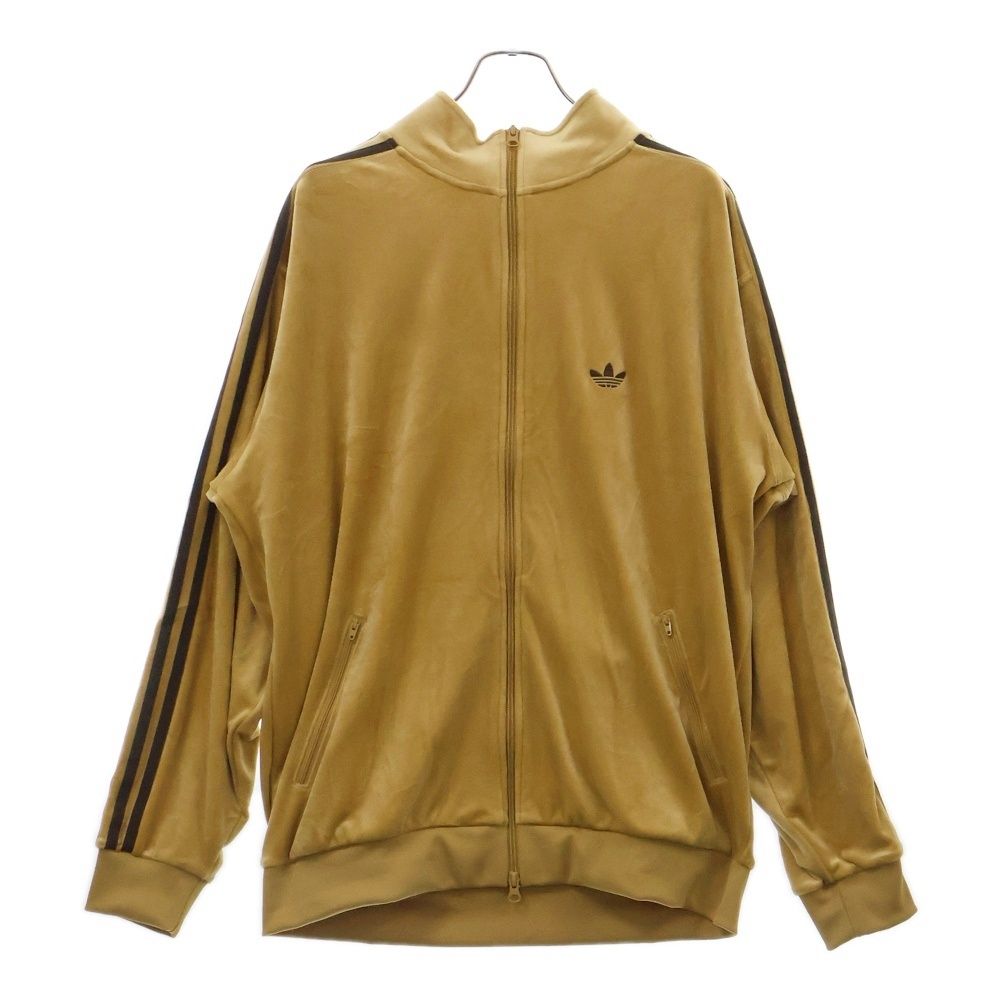 adidas アディダス Velor Track Jacket JM2270 A2B001 ベロア トラックジャケット ベージュ