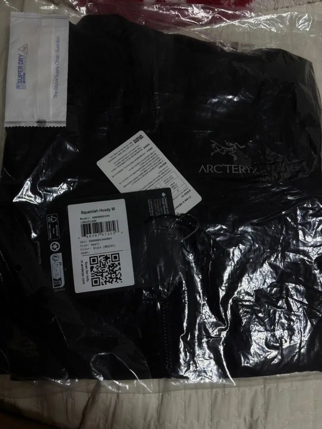 S FW25 ARC TERYX アークテリクス スコーミッシュ レディース フード 黒