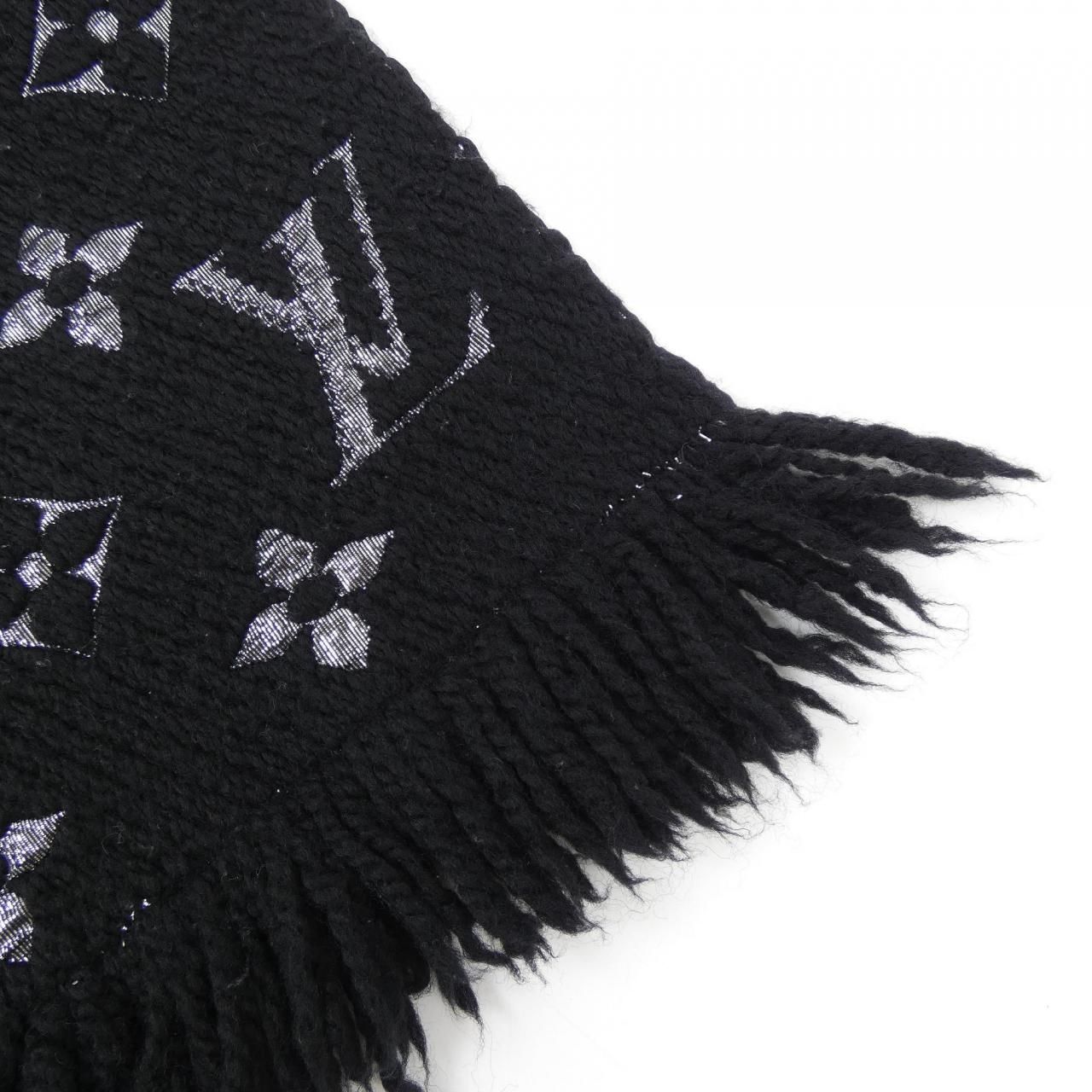 ルイヴィトン LOUIS VUITTON ロゴマニア M75833 MUFFLER