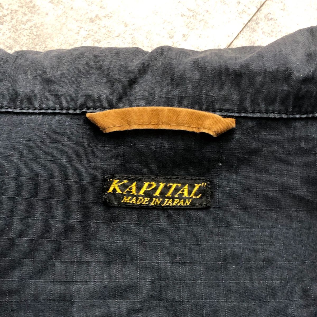 KAPITAL キャピタル リップストップ ホスピタルジャケット