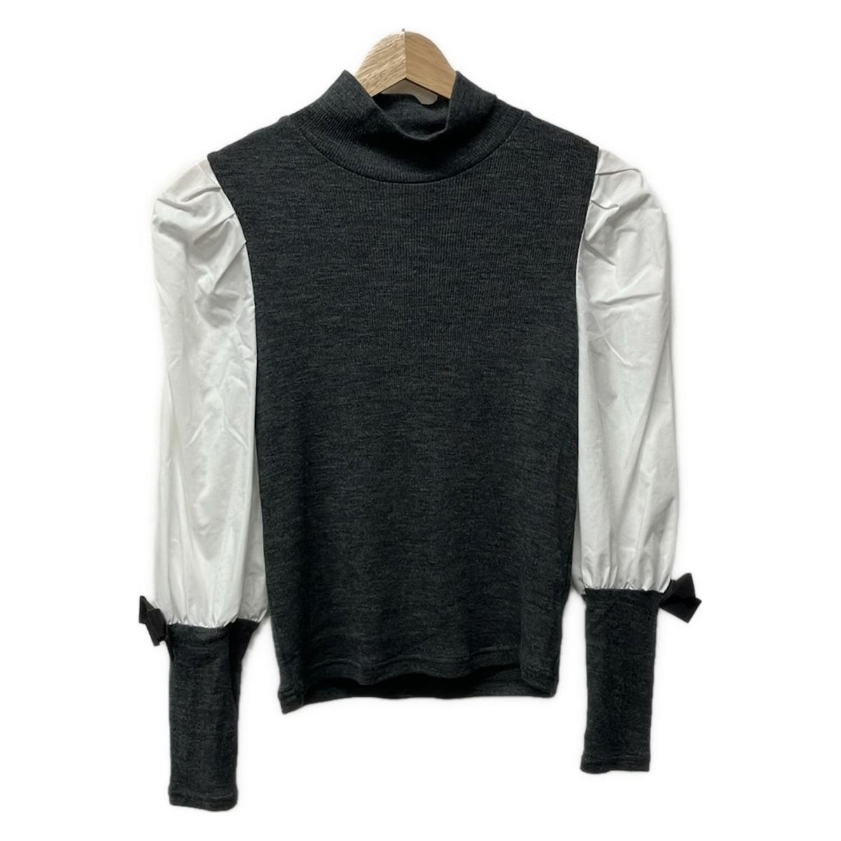 MS GRACY 黒ファーベスト 38サイズ 新品 M'S GRACY(エムズグレイシー) ベスト サイズ38 M レディース - グレー