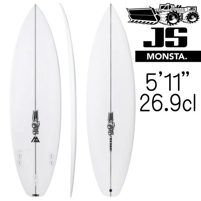 JSサーフボード モンスタ10 モデル 5'11