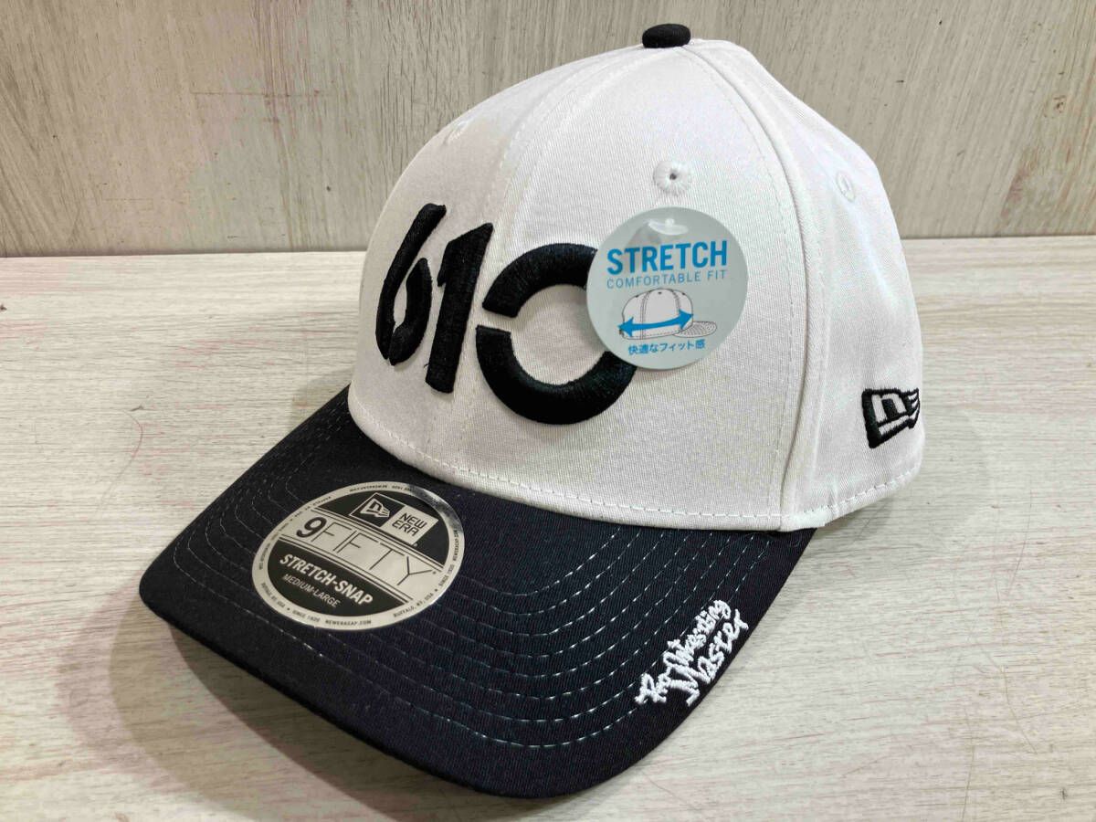 通年 NEW ERA ニューエラ 610 キャップ帽 武藤敬司 ムトウ 610 コラボ 白