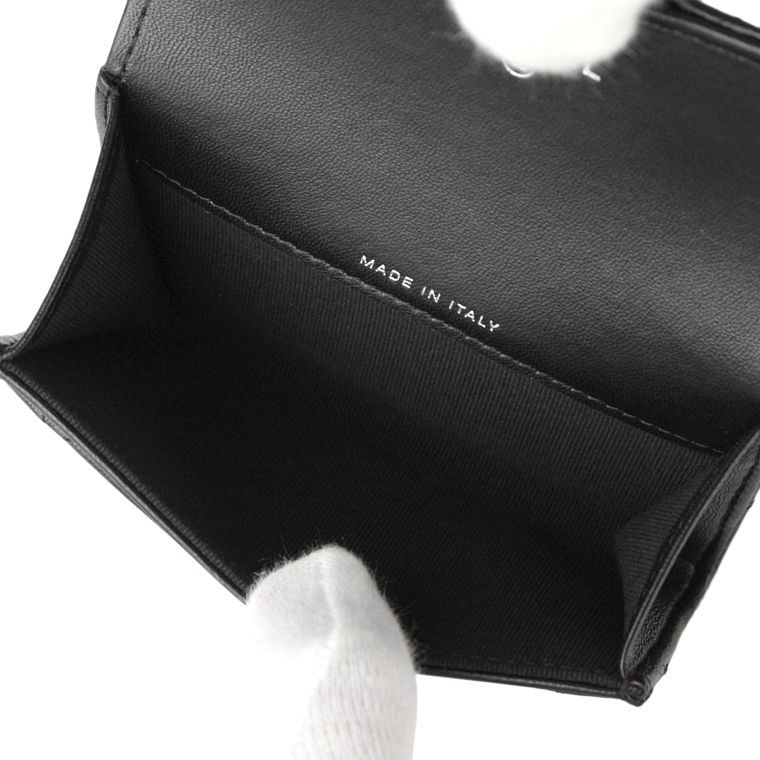 【美品】CHANEL シャネル 名刺入れ マトラッセ ブラック ラムスキン 楽天市場】シャネル マトラッセ ラムスキン（名刺入れ｜財布