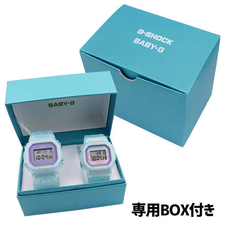 右側のみの出品Baby-G 箱付き CASIO Gショック ベビーG SLV-21B-2 海外 腕時計 ペアウォッチ