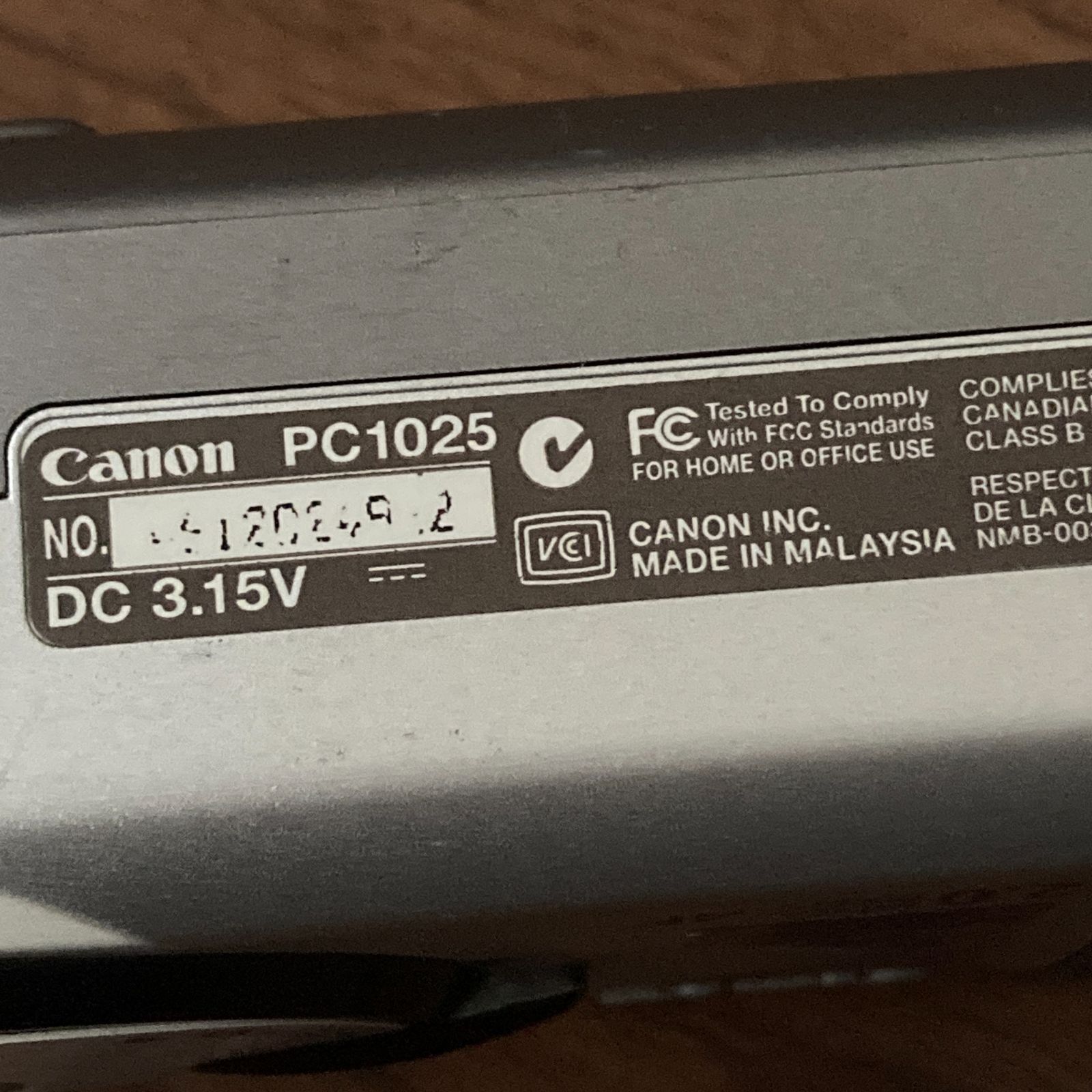 動作確認済み Canon PowerShot A200 コンパクトフラッシュカード付属