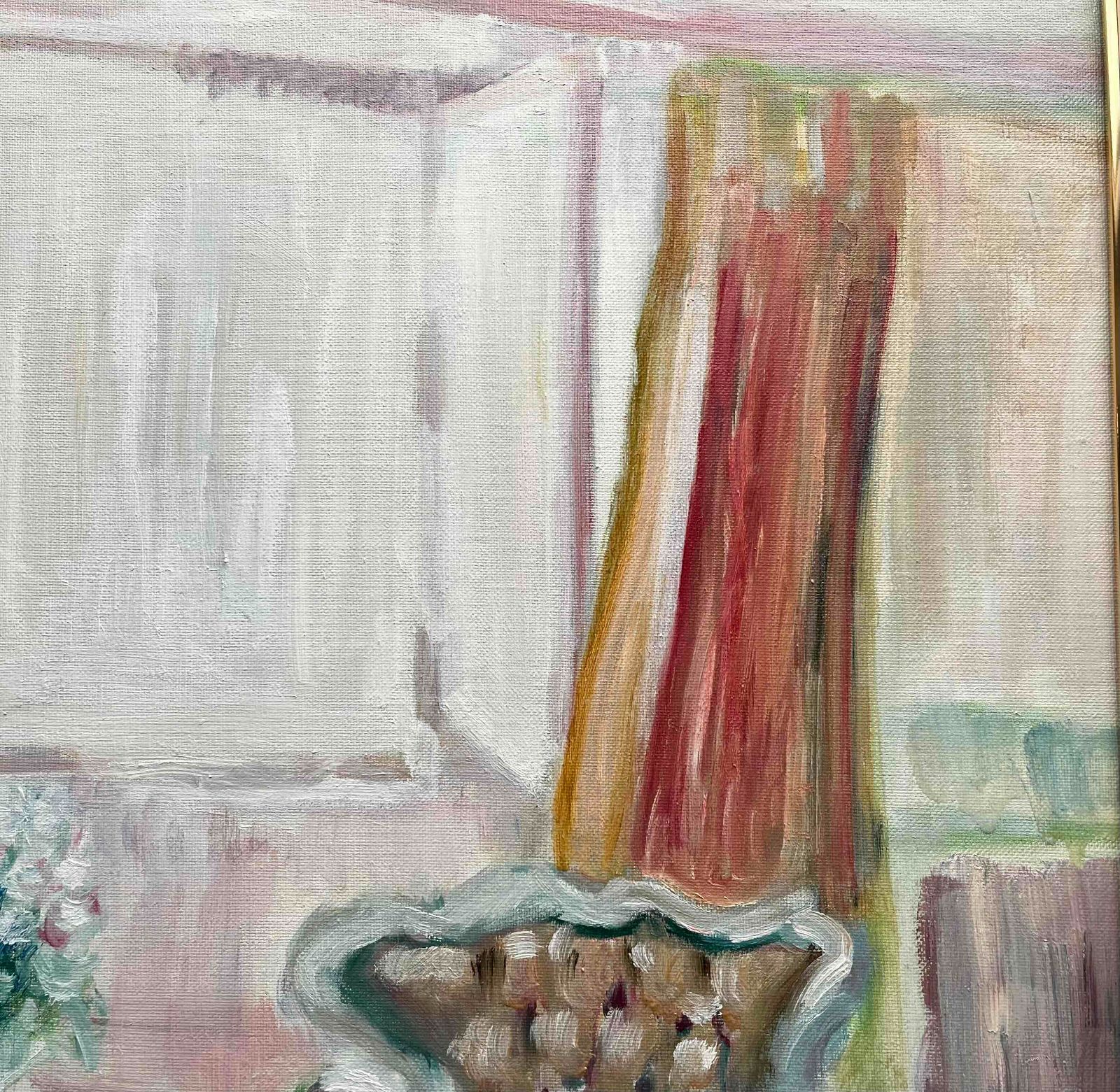 46×53㎝「窓辺の椅子とテーブル」F10・原画・油彩・額装 - メルカリ