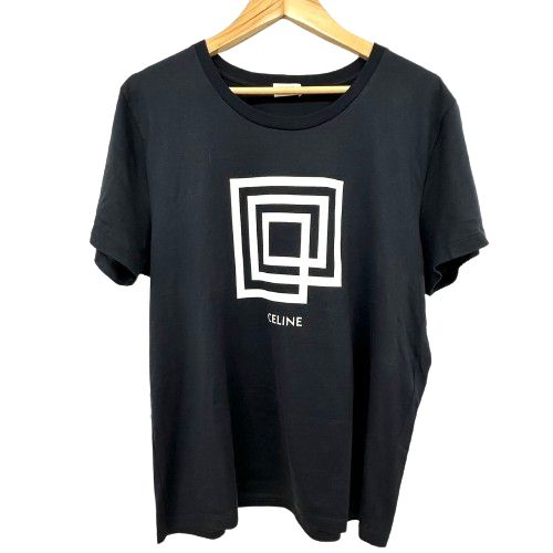 ♪CELINE セリーヌ Tシャツ 19SS サイズXL ブラック メンズ レディース