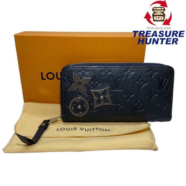 ルイヴィトン モノグラム アンプラント レザー メタルフラワー