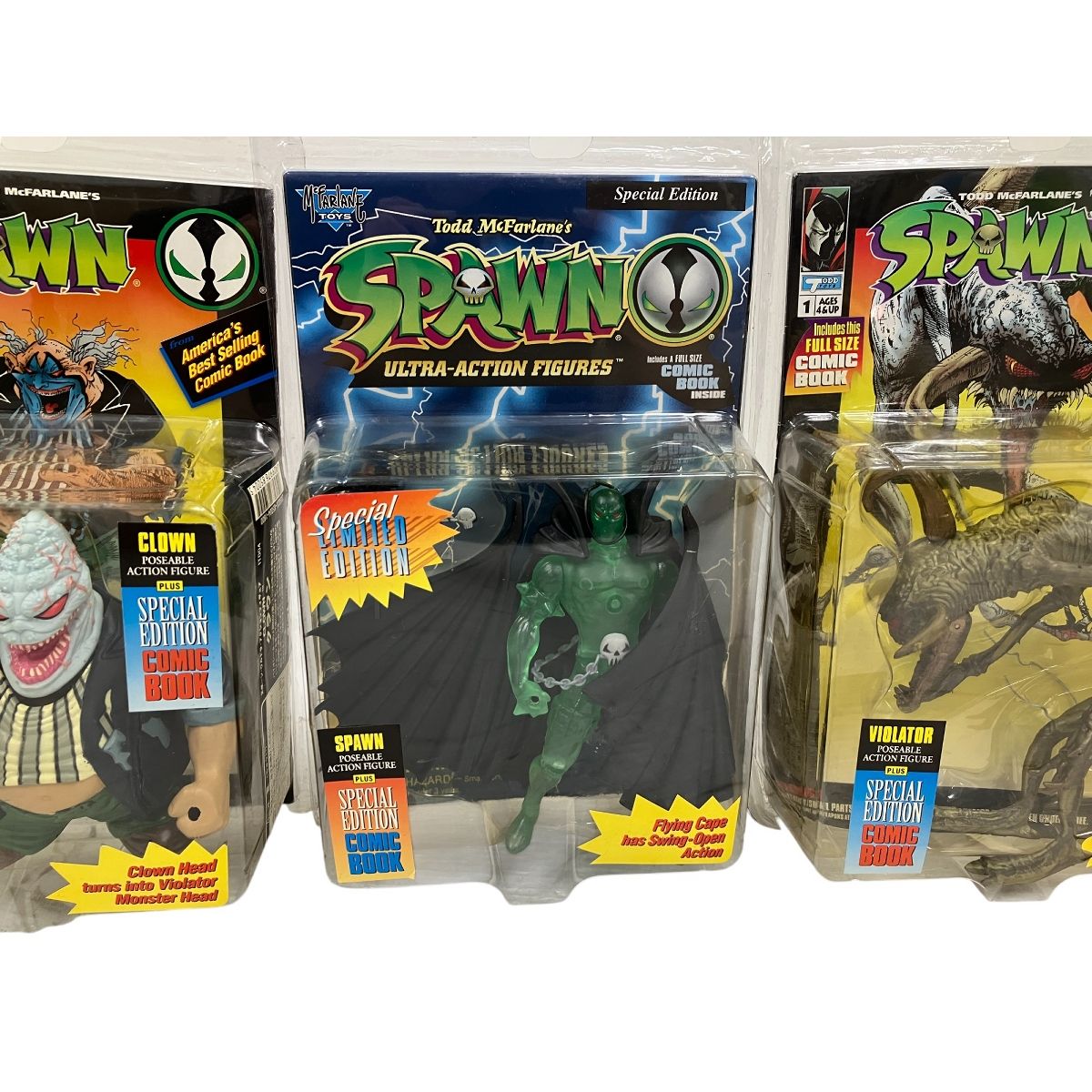 SPAWN スポーン フィギュア シリーズ5 8体セット(未開封品) スポーンSPAWNシリーズ6 ウルトラアクションフィギュア3体セット