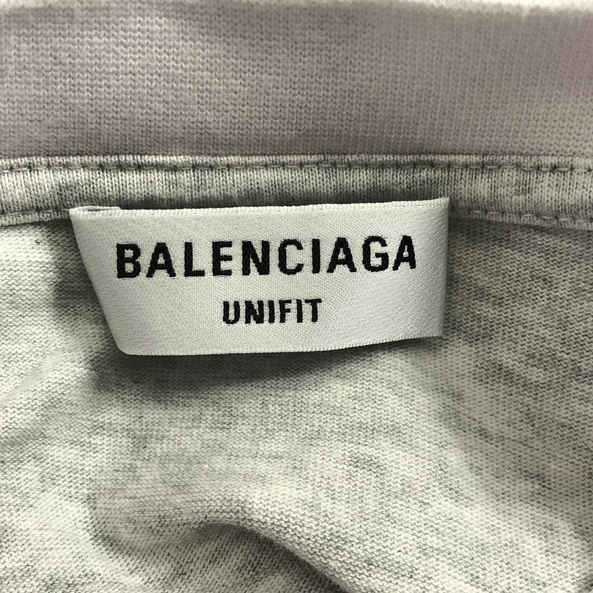 【在庫限りの大特価】 BALENCIAGA | バレンシアガ | 2025SS | アップサイドダウン 再構築 Tシャツ | 3 | ホワイト | グレー | メンズ