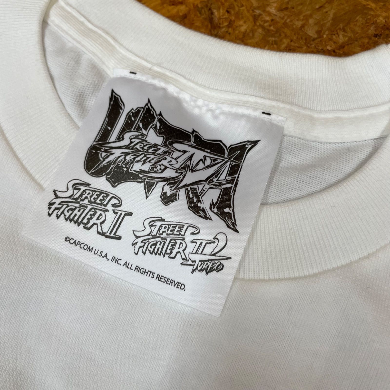 未使用 CAPCOMオフィシャル STREET FIGHTER II リュウ プリントTシャツ 