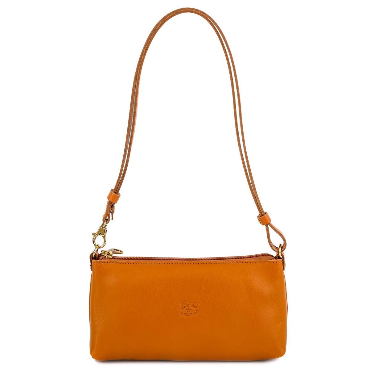 IL BISONTE イルビゾンテ ショルダーバッグ BSH091 PV0001 SHOULDER BAG SMALL レディース 女性 クロスボディ 鞄 OR177 MIELE オレンジ