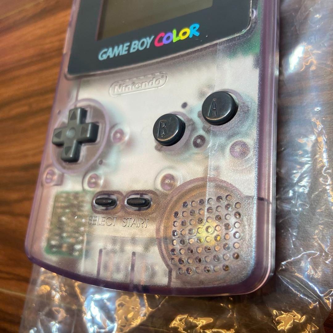 ゲームボーイ クリアパープル