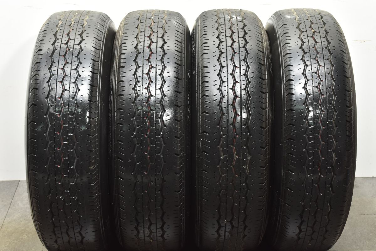 バリ溝】トヨタ 200 ハイエース 純正 15in 6J +35 PCD139.7