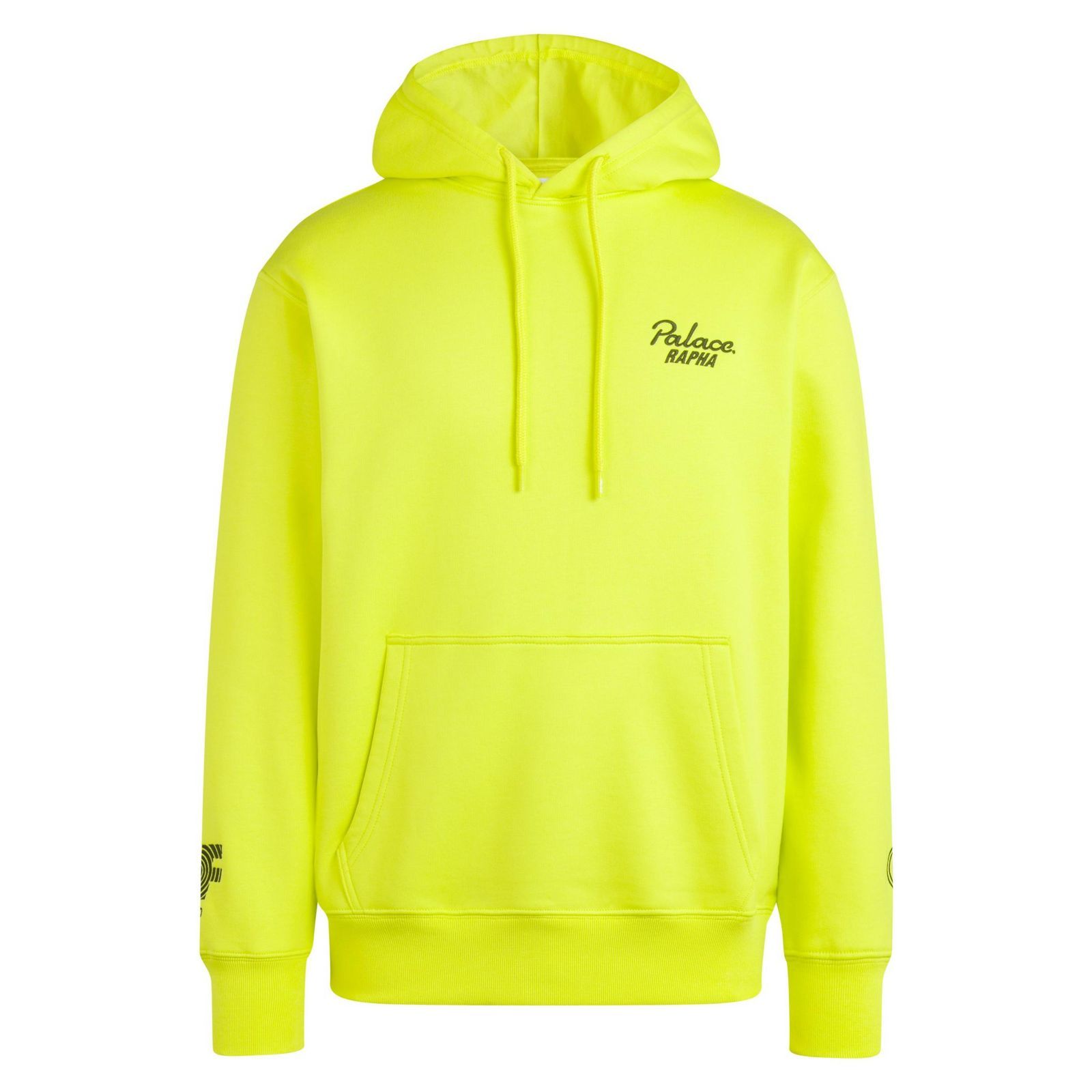 [Rapha ラファ] Rapha + PALACE EF Education First Hoodie Sサイズ ネオンイエロー パレス  スケートボード EFエデュケーション フーディー パーカー ADR02HK