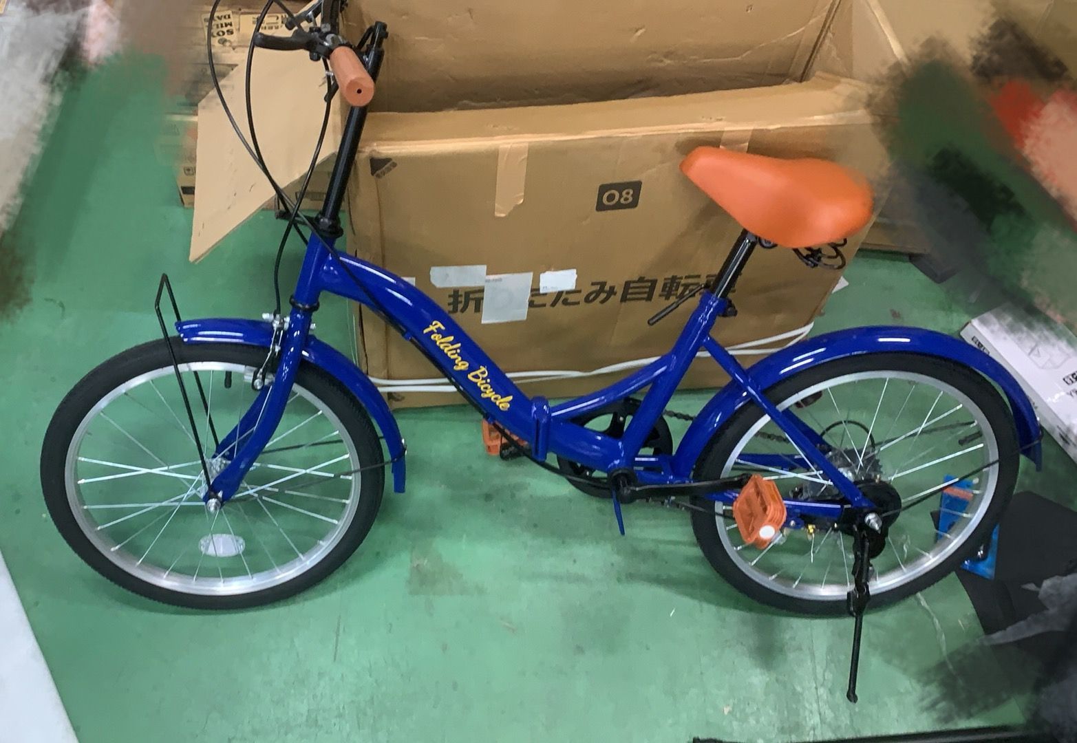 Mixiu 折りたたみ自転車 20インチ ６段変速 訳アリ--523703