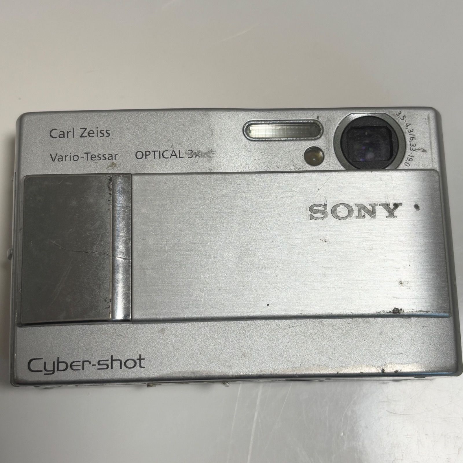 送料無料】SONY/ソニー/Cyber-shot/DSC-T10/シルバー/コンパクト