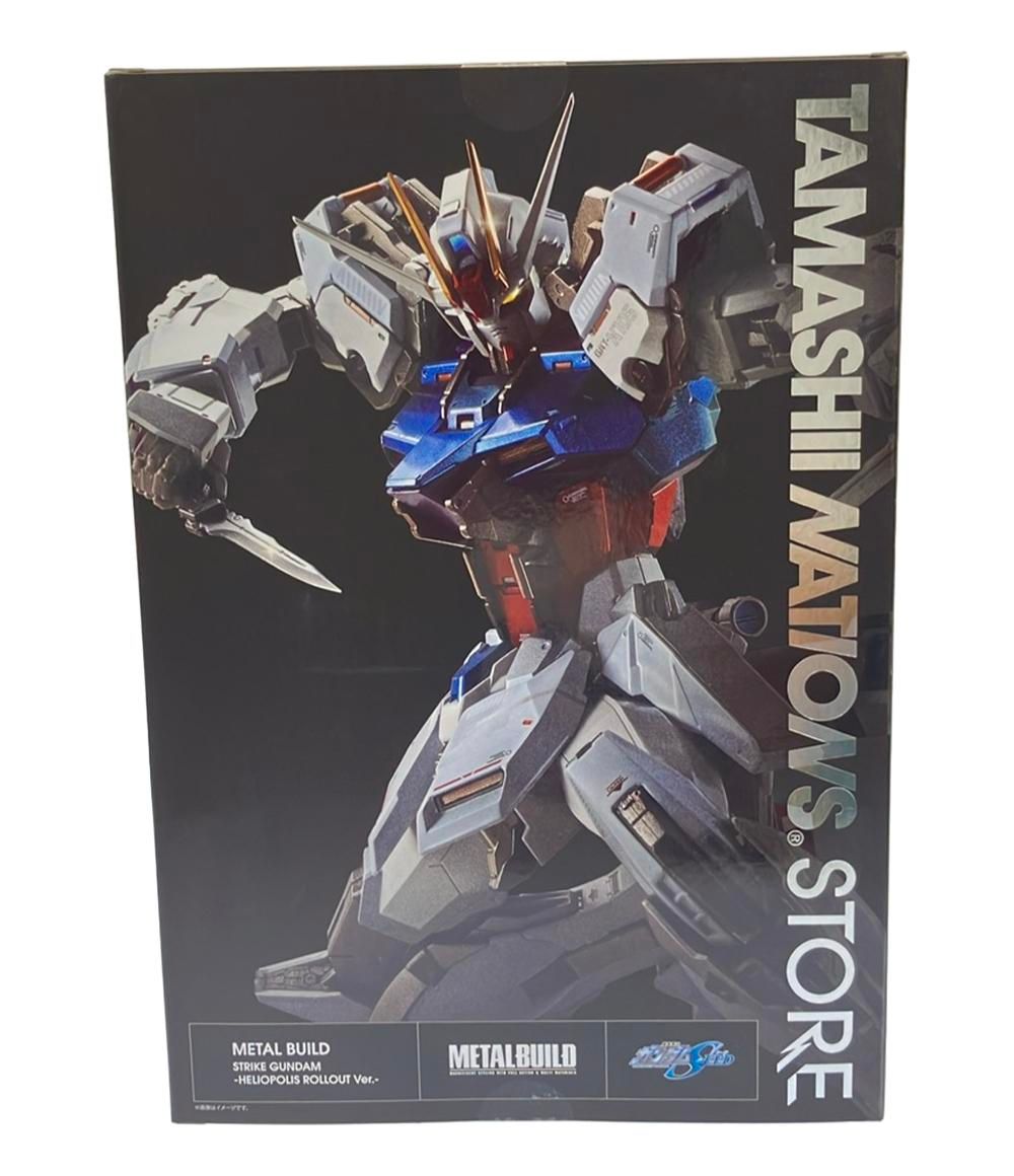 激安大特価，豊富な 美品 機動戦士ガンダムSEED METAL BUILD フィギュア ストライクガンダム ヘリオポリス ロープアウトVer. バンダイ その他