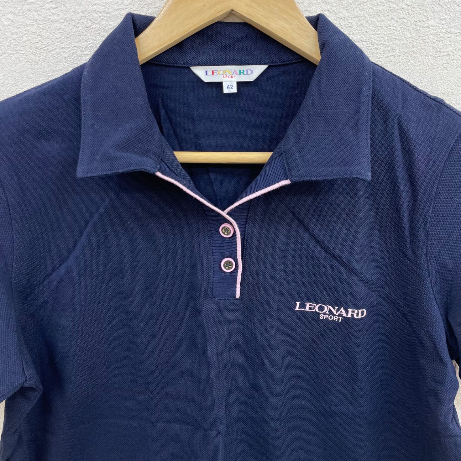 美品✨✨ LEONARD SPORT レオナールスポーツ 半袖ポロシャツ