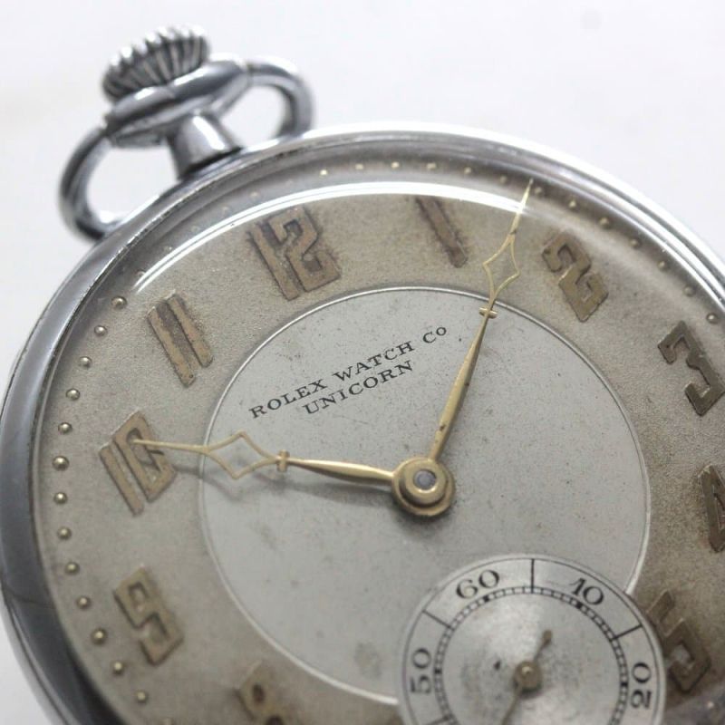 ロレックス ROLEX 懐中時計/ヴィンテージウォッチ/アラビア数字