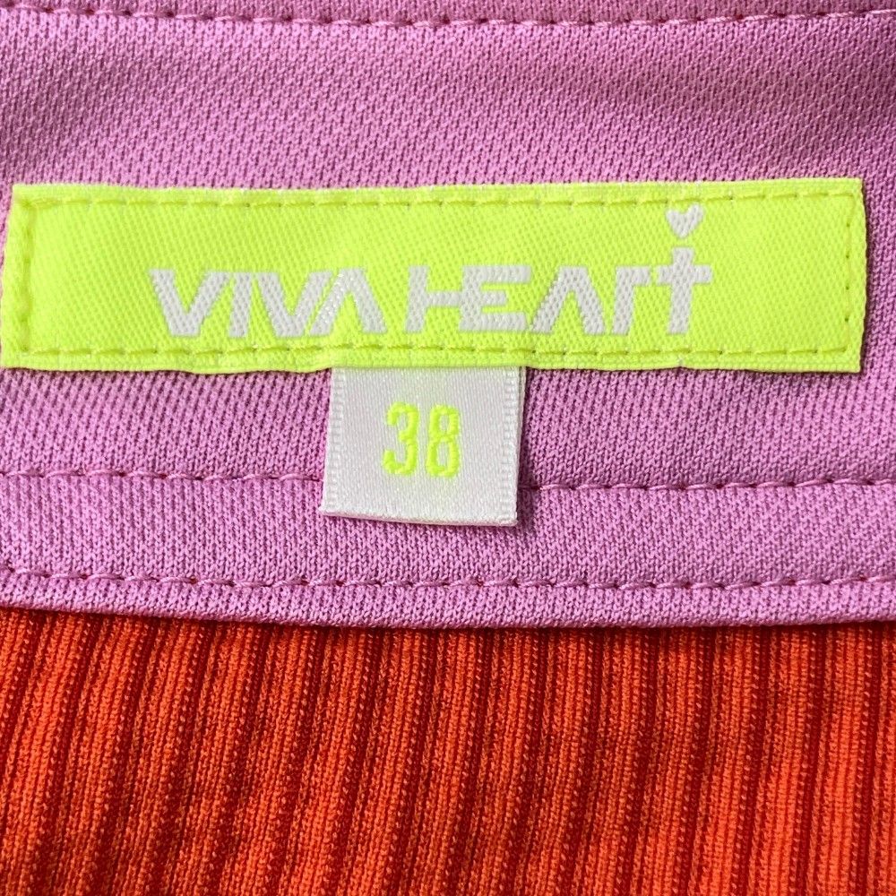 サイズ：38 VIVA HEART ビバハート ショートパンツ ストライプ柄