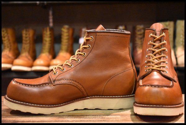 7.5E 美品 18年】レッドウィング 875 アイリッシュセッター 茶