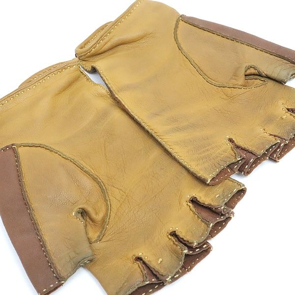 広尾店】エルメス HERMES ドライビンググローブ セリエボタン size 6 1  