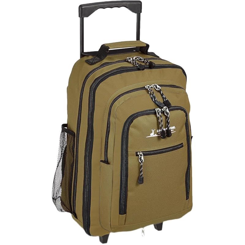 [キャプテンスタッグ] キャリーバッグ 600D 2~3泊対応 マチ幅拡張機能付 2wayリュックスタイル(33~48L) (Coyote)