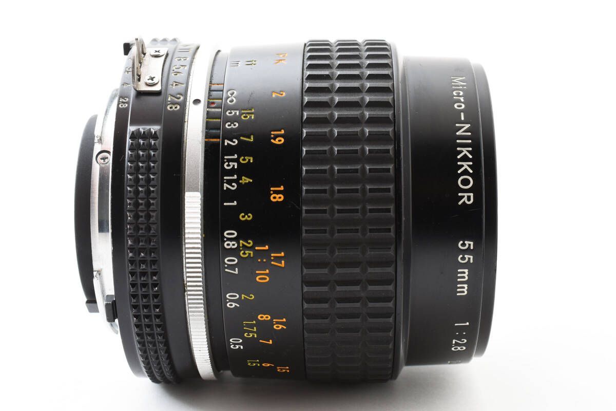 □極上：NIKON AI Micro-Nikkor 55mm f/2.8 ☆極上品☆ニコンNikon NIKKOR