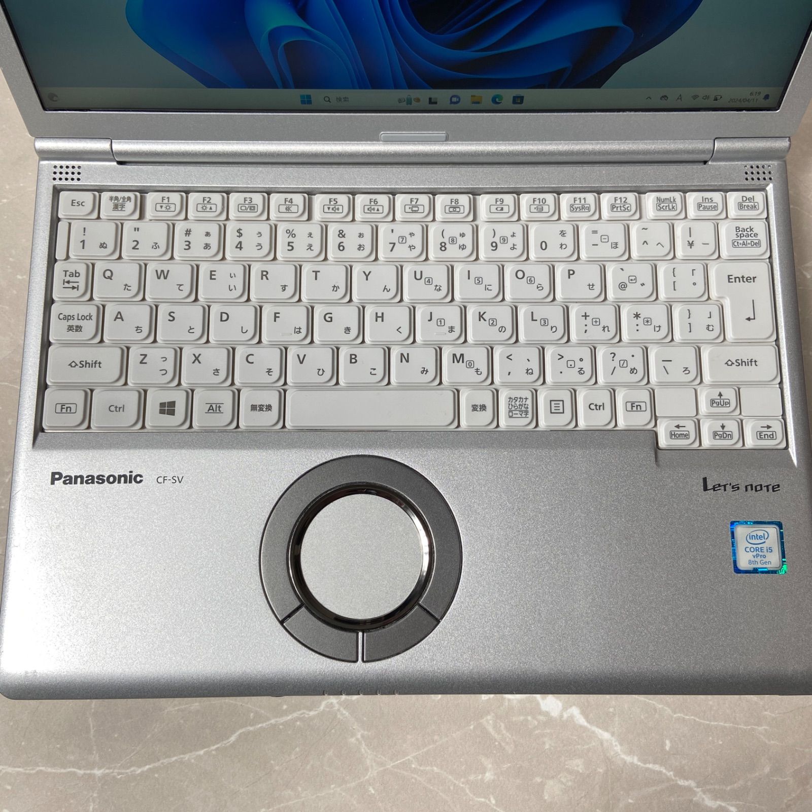 Pnasonic LET'S NOTE SV7 中古パソコン　2018年製 Panasonic - Pnasonic LET'S NOTE SV7 中古パソコン 2018年製の