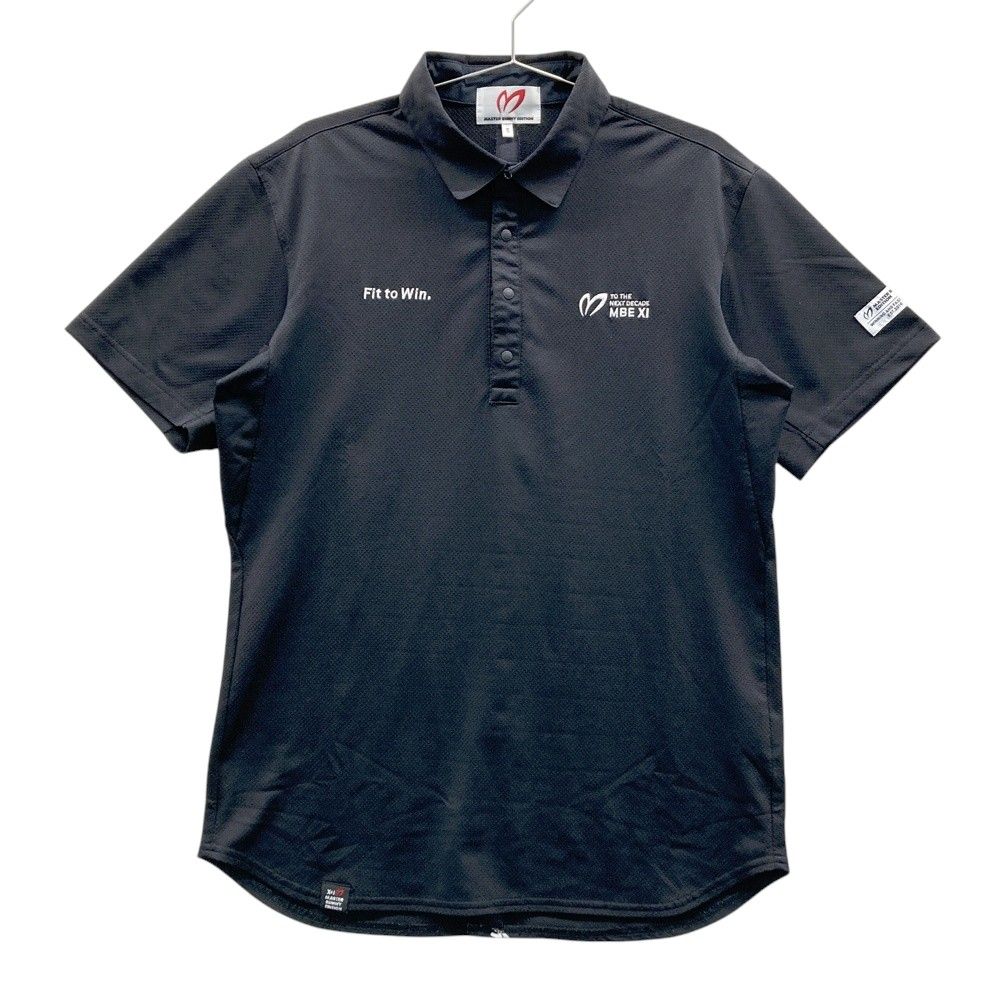 サイズ 5 MASTER BUNNY EDITION マスターバニーエディション 半袖ポロシャツ ブラック系 240101537992 ゴルフウェア メンズ ストスト