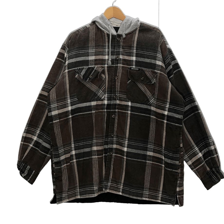 Dickies ディッキーズ フランネルシャツ ネルシャツ パーカー