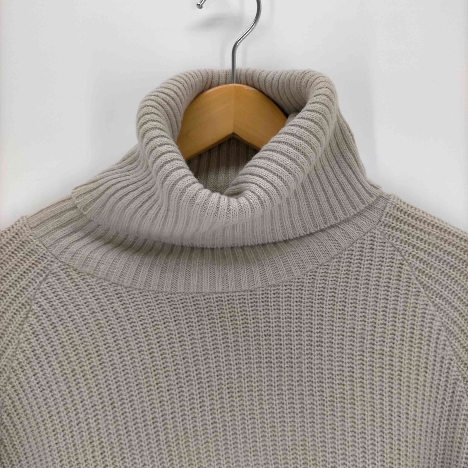 Edwina Horl スリットタートルネックニット Hoerl エドウィナホール Edwina Horl 畦編みサイドスリット
