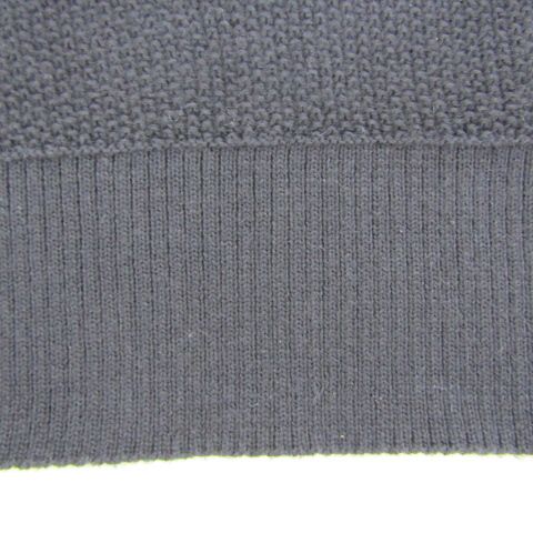 Theory - セオリー ニット トップス 半袖 コットン セーター カシミヤ混 レディース Sサイズ ネイビー theory セオリー ニット トップス 半袖 コットン セーター カシミヤ混