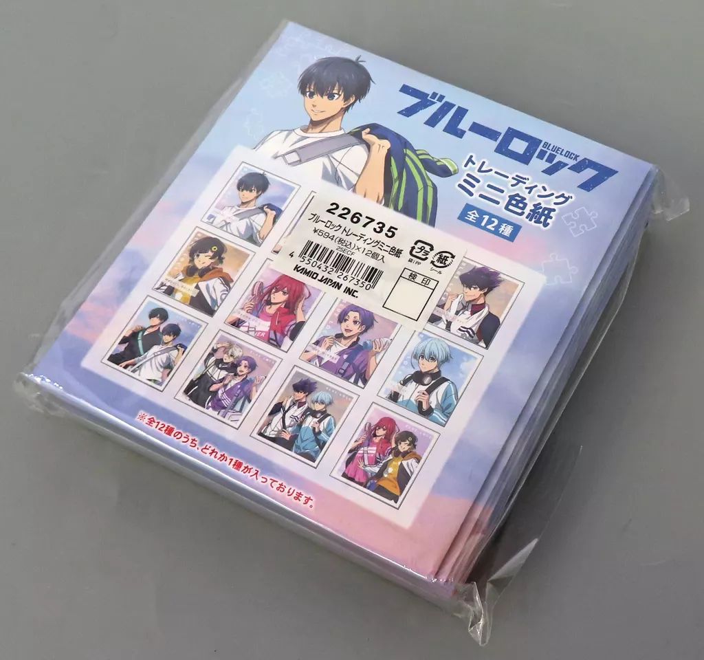 当社の 新品】紙製品 【BOX】ブルーロック トレーディングミニ色紙 その他
