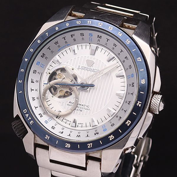 500本限定 セイコー AT/自動巻 ジェイスプリングス 裏スケ 21石  