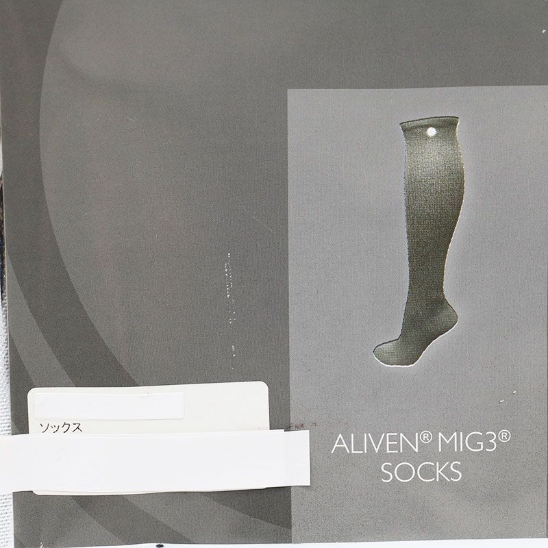 ALIVEN MIG3 ソックス　黒 未使用 インヴェル invel ソックス ブラック ALIVEN mig3 SOCKS