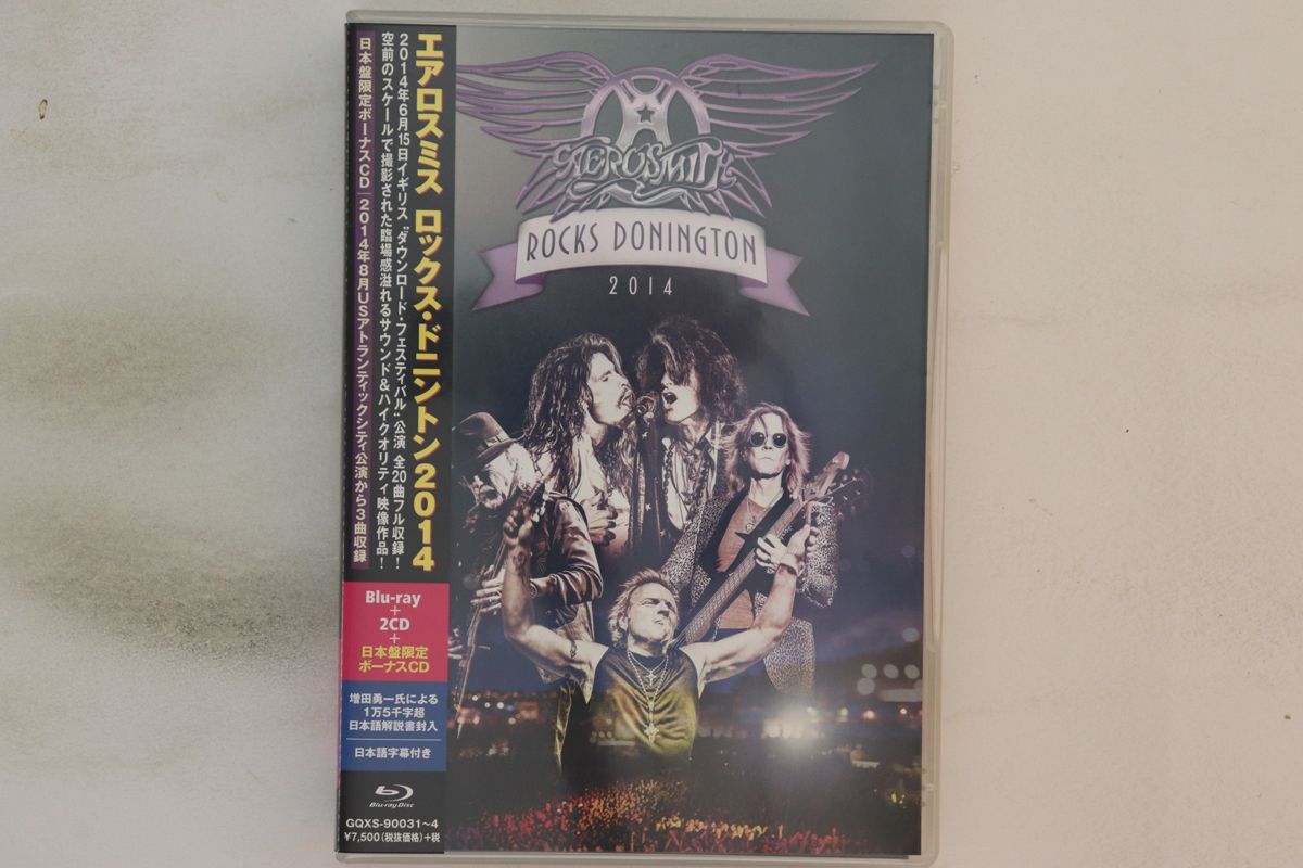 ミュージック 4discs Blu-ray Aerosmith Rocks Donington 2014 GQXS900314 WARD /00440 4discs Blu-ray Aerosmith Rocks Donington 2014 GQXS900314