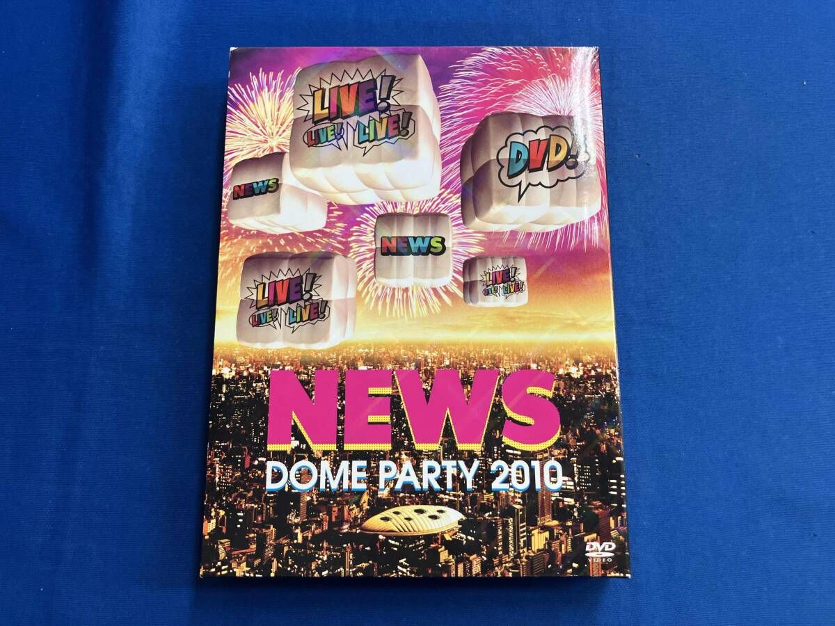 DVD NEWS DOME PARTY 2010 LIVE!LIVE!LIVE!DVD!(初回限定版